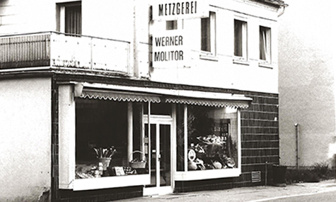 Metzgerei zum Startzeitpunkt